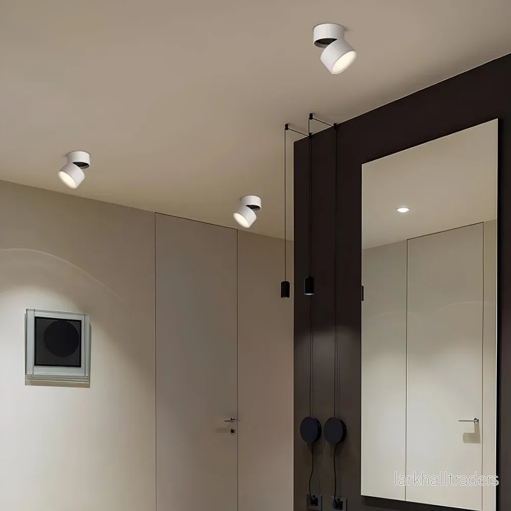 Lumeon – Justerbar Modern LED Spot Taklampa i Aluminium - Bild 3