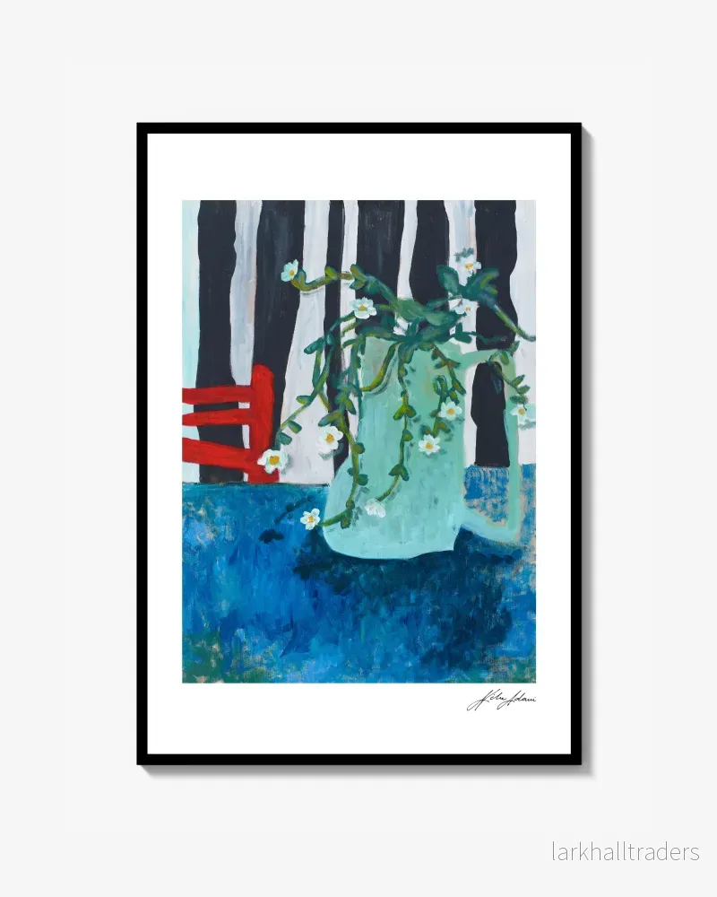 I mitt blåa kök Print I mitt blåa kök Print