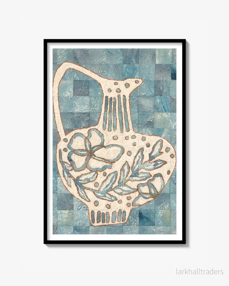 ”Vessel on Blue” – Poster ”Vessel on Blue” – Poster