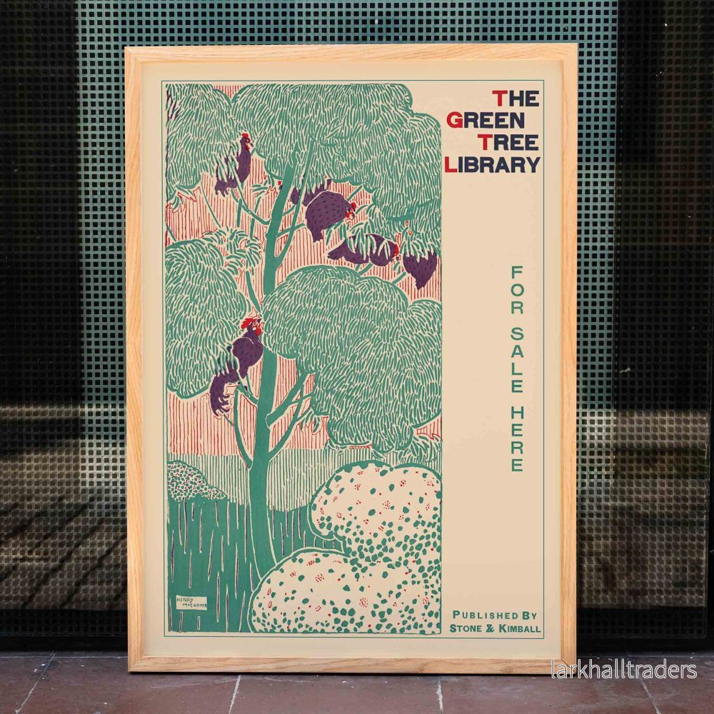 Det gröna trädets bibliotek Poster