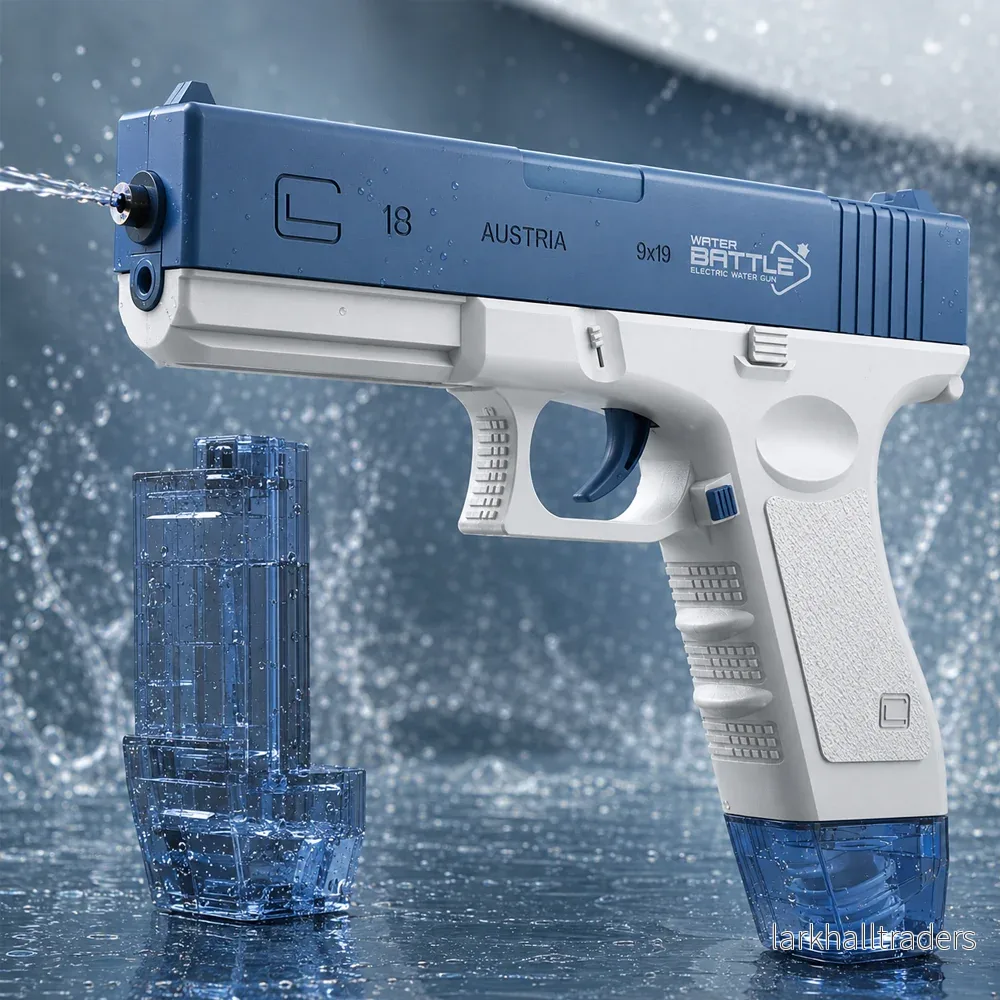 Elektrisk vattenpistol – Glock med 2 magasin - Bild 2