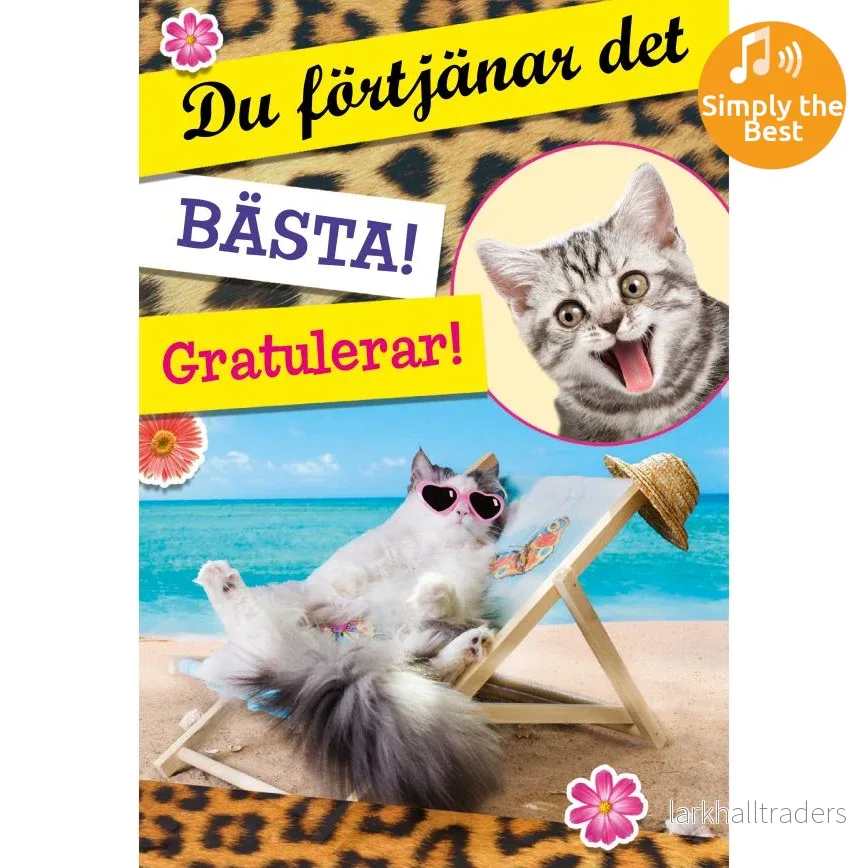 Dubbla kort med ljudeffekt, Koppla av.. - Bild 2