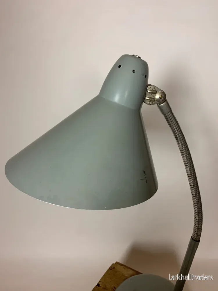 Rolig grå Hala vintage lampa med flex arm - Bild 2