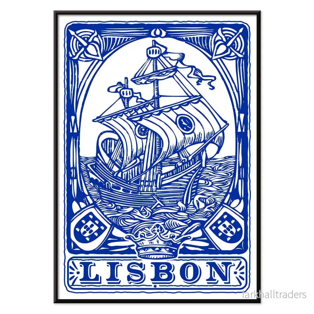 Lissabon Azulejo 1 Poster - Bild 2