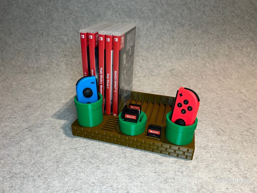 Super Mario spelstation för Nintendo Switch - Joy-Con-hållare & spelställ - Bild 2