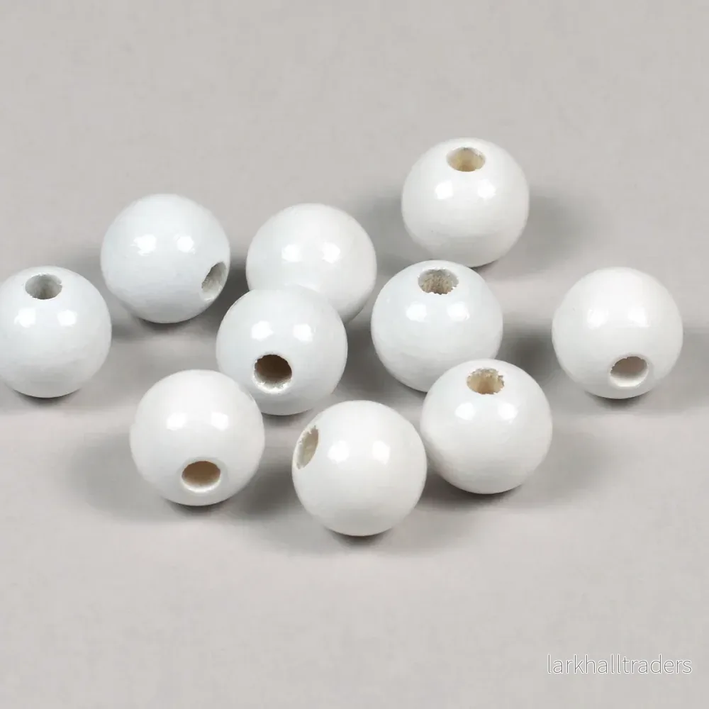 Träpärlor, 10mm, 250-pack - Bild 3