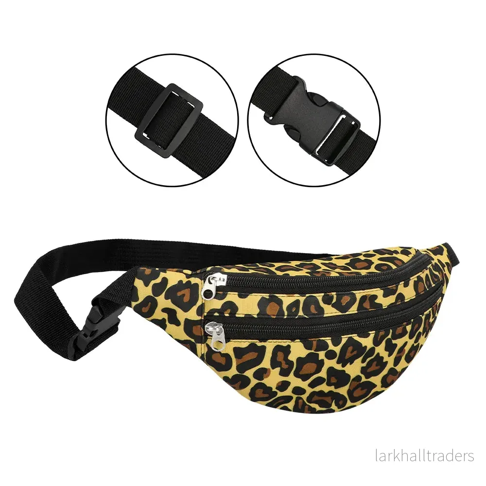 Magväska, leopard brun - Bild 2