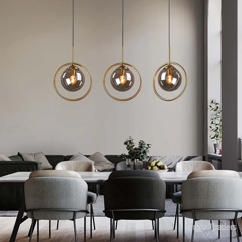 GlasLyra – Nordisk Pendellampa i Glas med LED-belysning - Bild 2