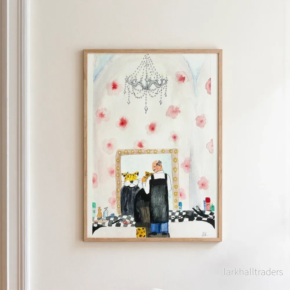 På frisörsalongen Poster - Bild 2