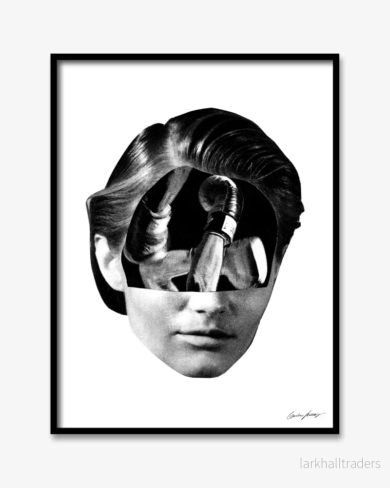 Mental fight Print