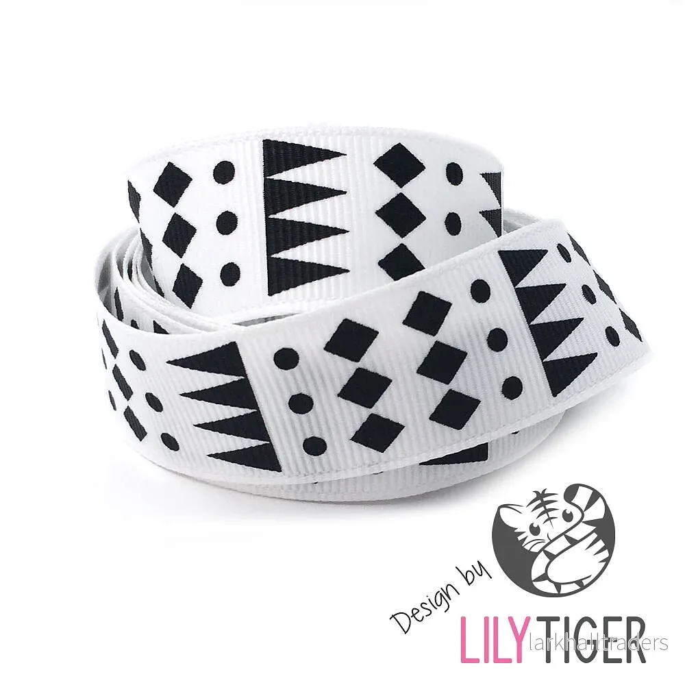 Ripsband ”graphic”, 22mm