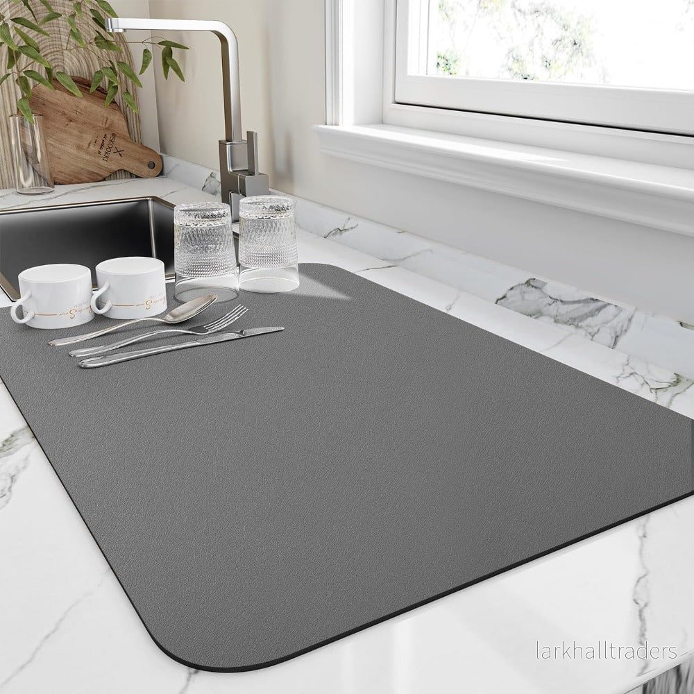 Snabbtorkande diskmatta med absorberande struktur Snabbtorkande diskmatta med absorberande struktur