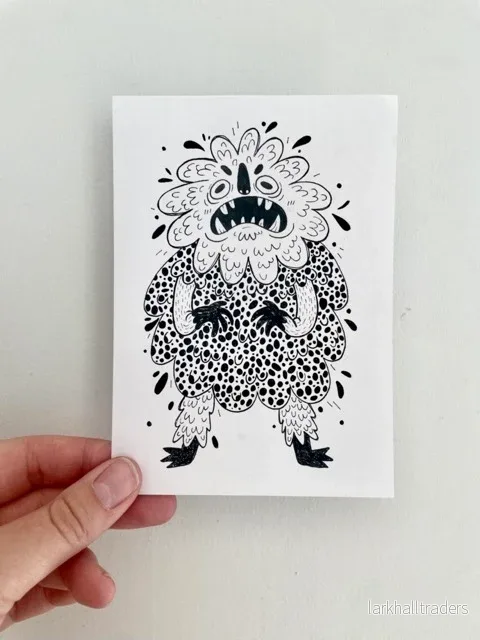 Monster Drawing – Troll