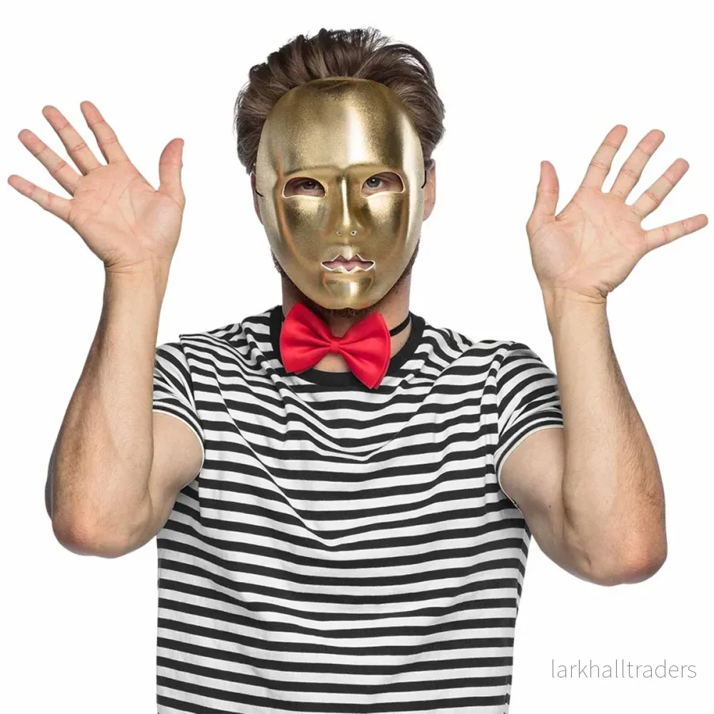 Ögonmask, teater guld - Bild 3