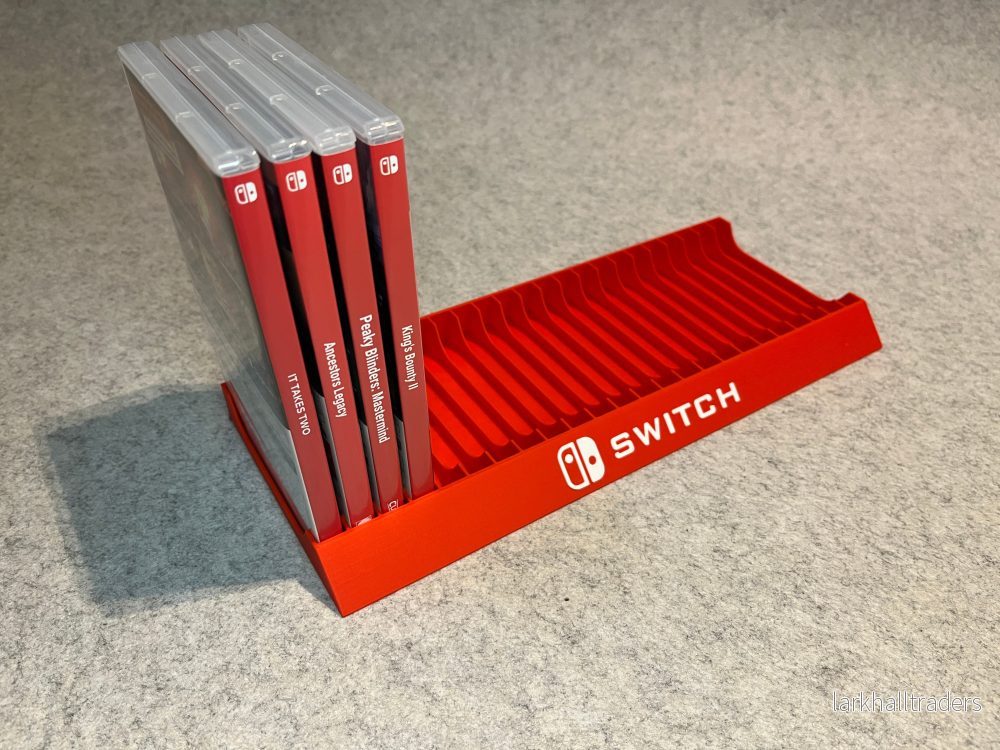 Spelställ för 24 Nintendo Switch-spel med Switch-loggan - Bild 2