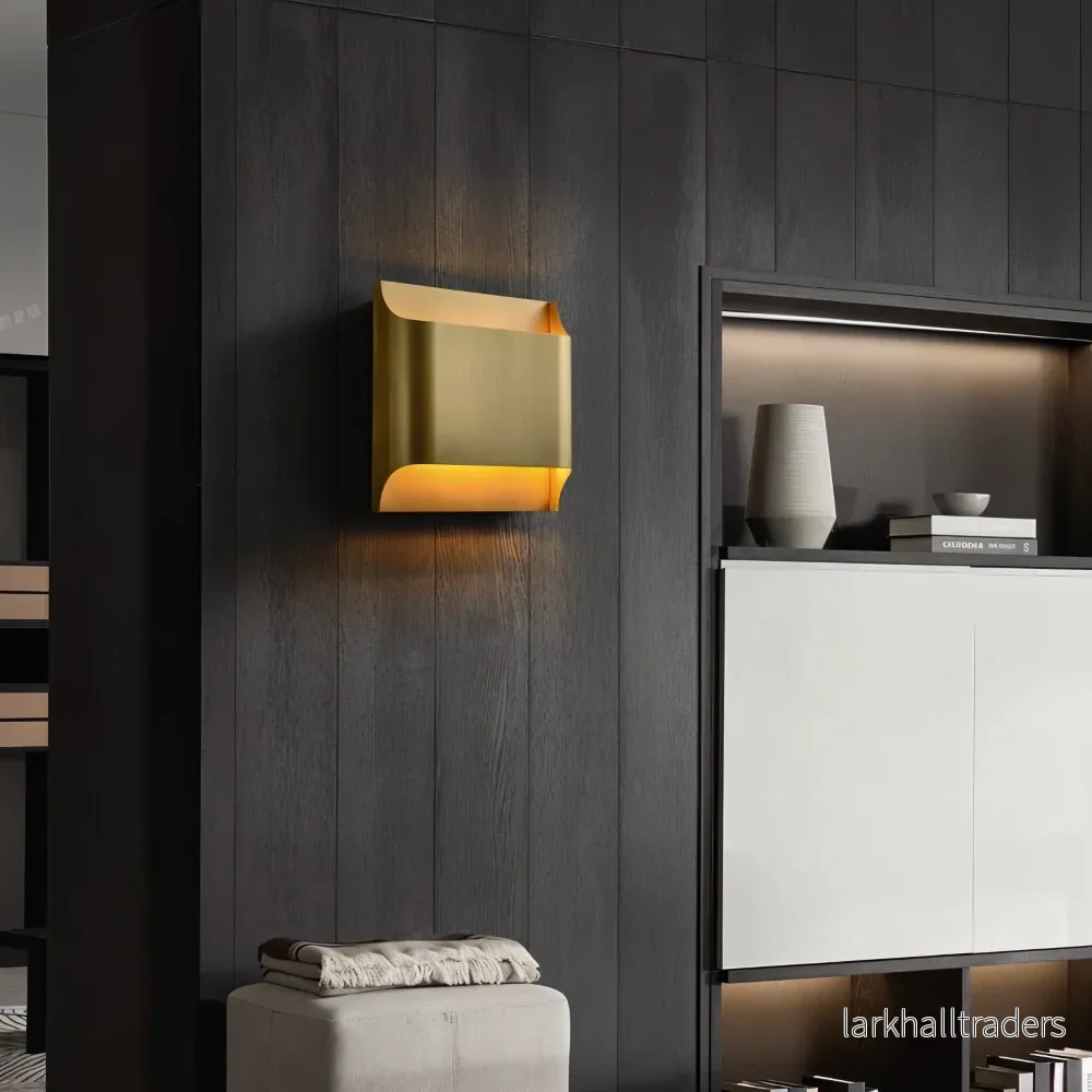 AuricRay – Vägglampa i Koppar med Dimbar LED och Upp/Ned-belysning AuricRay – Vägglampa i Koppar med Dimbar LED och Upp/Ned-belysning