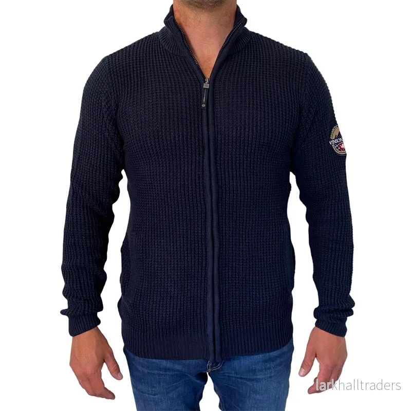 Sweatshirt Waverly Knit från Vinson Camp i Dark Sapphire Sweatshirt Waverly Knit från Vinson Camp i Dark Sapphire