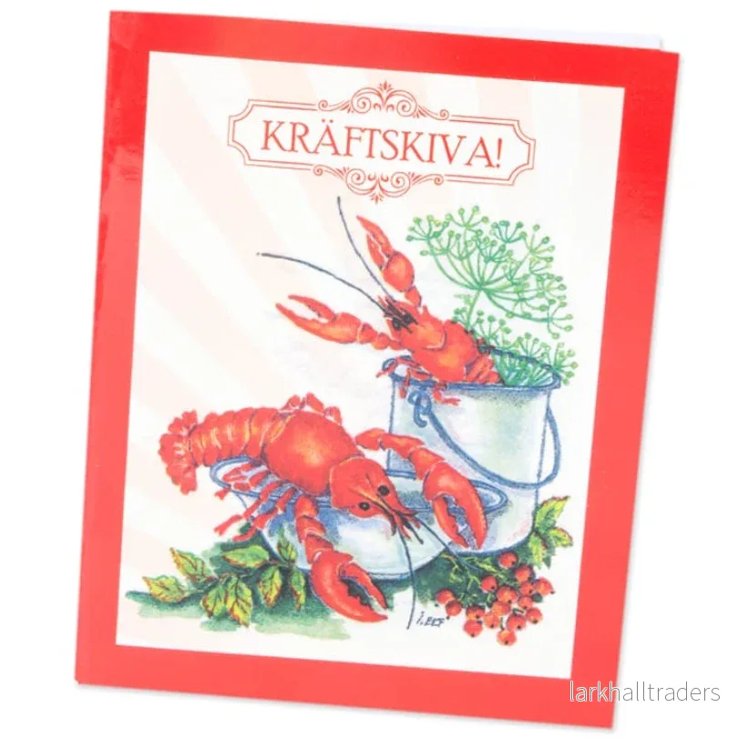 Sånghäfte, kräftskiva Sånghäfte, kräftskiva