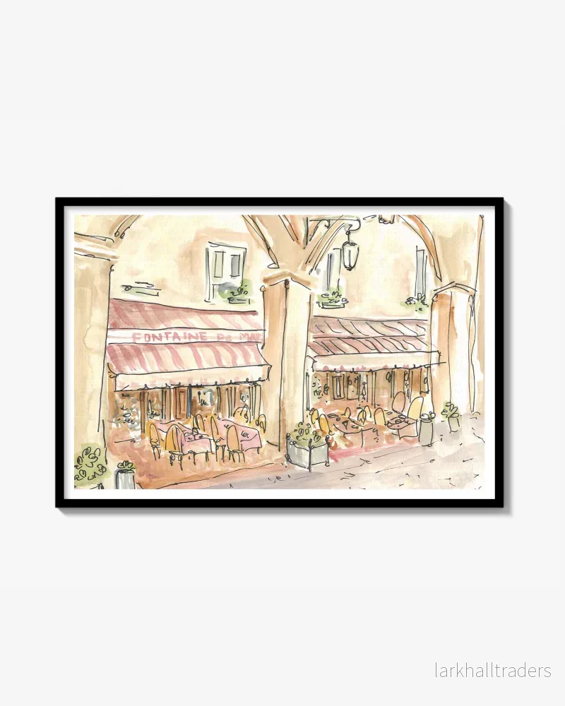 Fontaine De Mars Print Fontaine De Mars Print