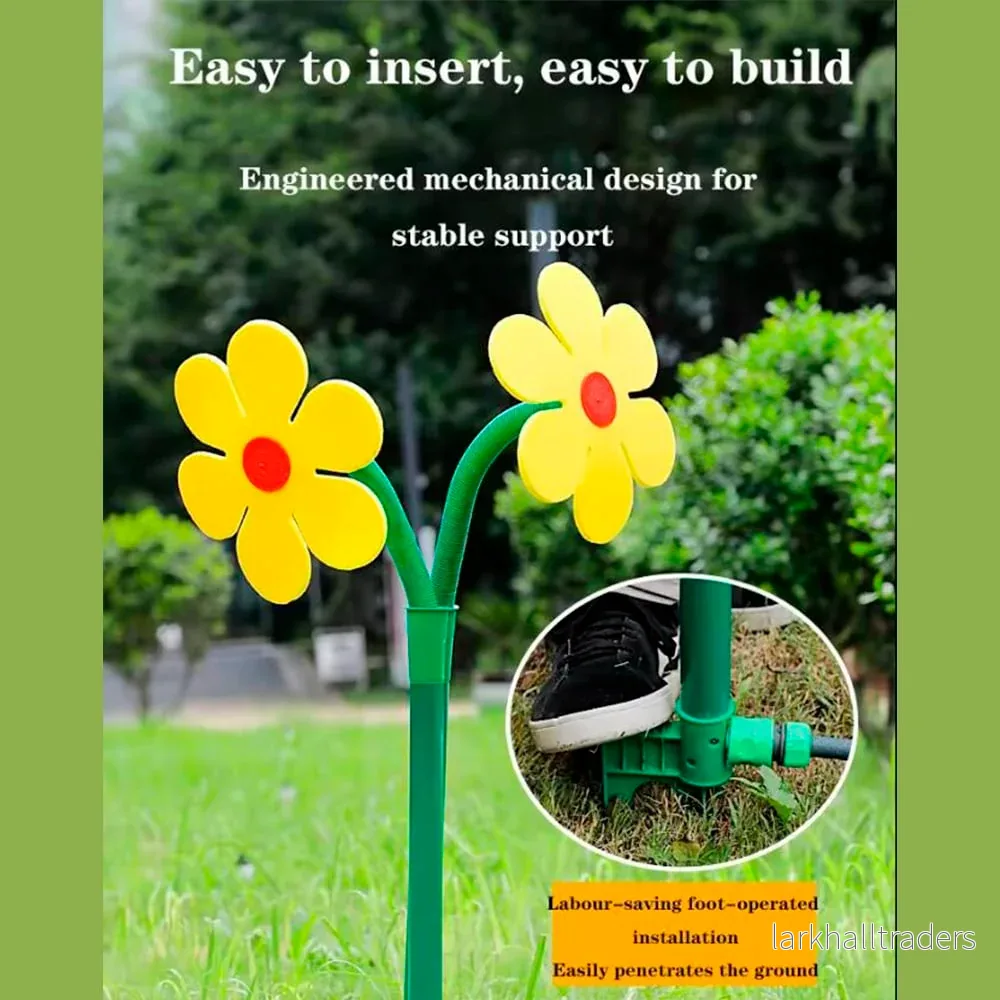 Blomformad sprinkler - dekorativ och effektiv - Bild 3