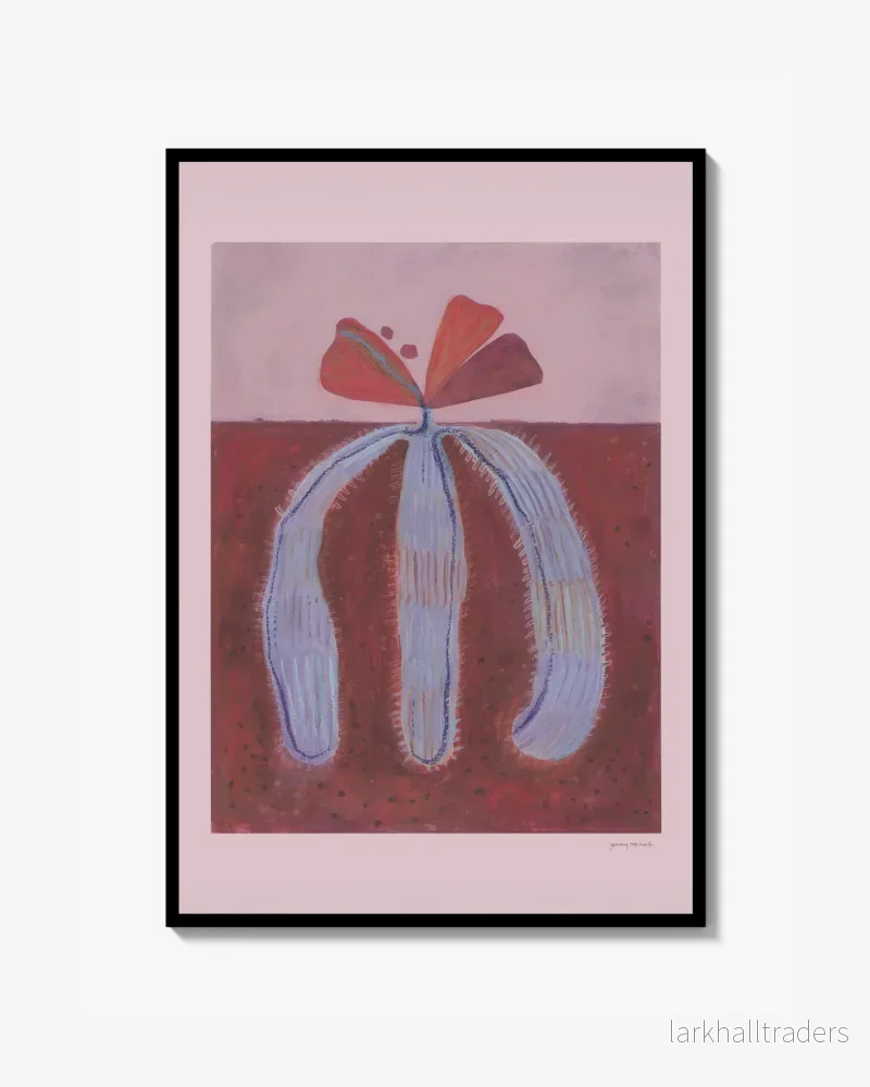 Rooted in Red - Konst Poster