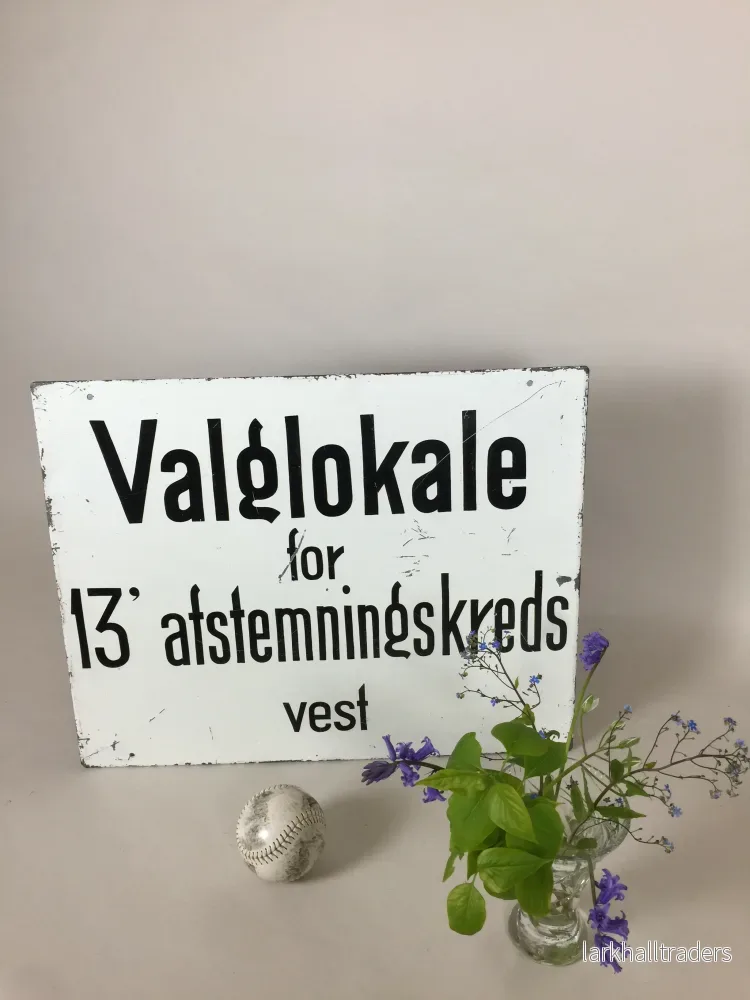 Valskylt 13 Väst - Bild 2