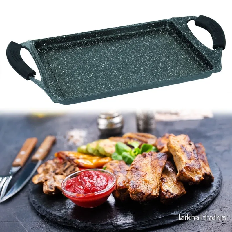 Grillbricka/grillpanna helt gjuten, non-stick aluminium – från Royalty Line Grillbricka/grillpanna helt gjuten, non-stick aluminium – från Royalty Line