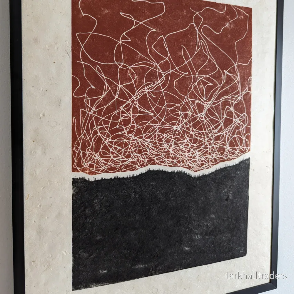 Voices in My Head - Linocut Print - Bild 3