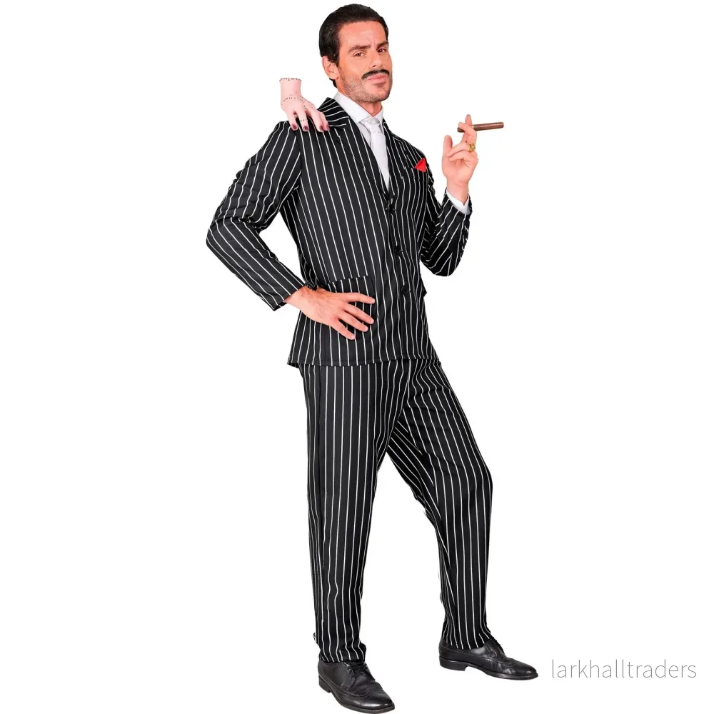 Gangsterkostym randig - Bild 3