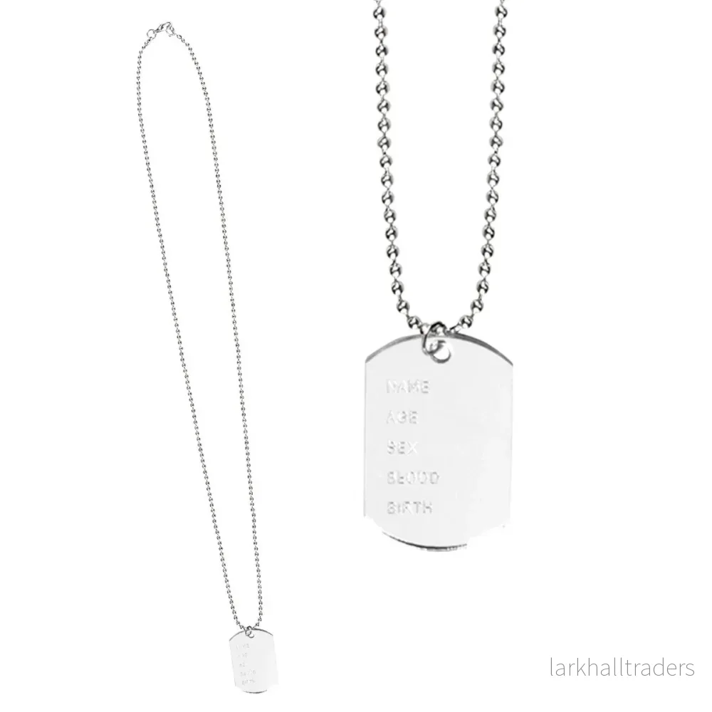 Halsband, ID-bricka Halsband, ID-bricka