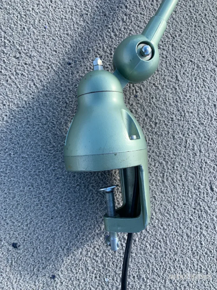Jieldé lampa med två armar och bordsfäste - Grön - Bild 3