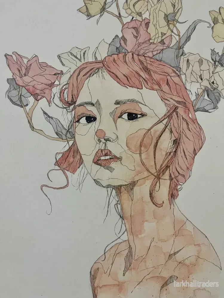 Ever-blooming Youth - Original Konst - Bild 3