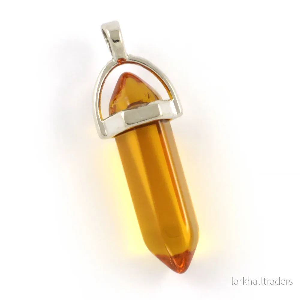Berlock, bullet av citrin, 32mm, 1st