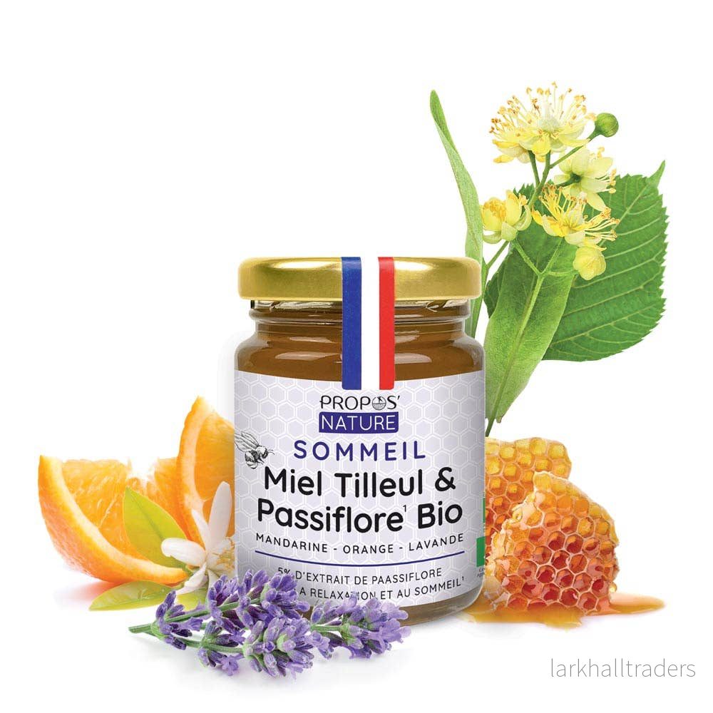 Ekologisk sömnblandning, honung, passionsblomma, lavendel - Bild 3
