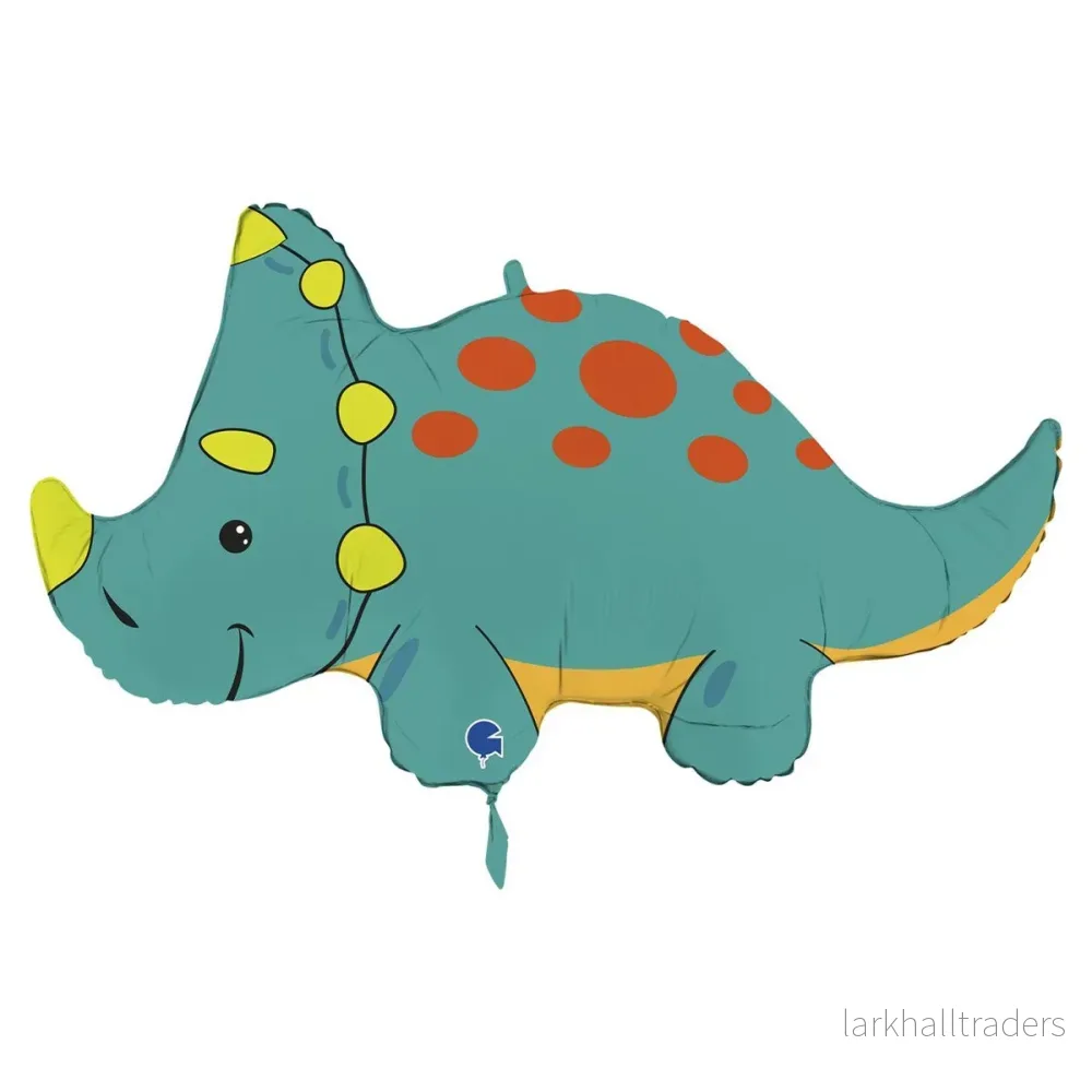 Folieballong, Triceratops Shape 91 cm Folieballong, Triceratops Shape 91 cm