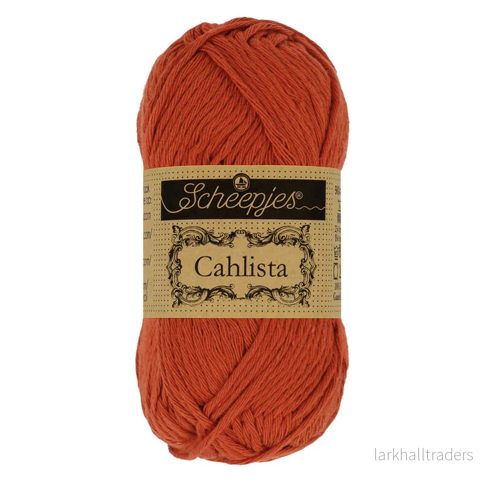 Scheepjes Cahlista 50g – 388 Rust Scheepjes Cahlista 50g – 388 Rust
