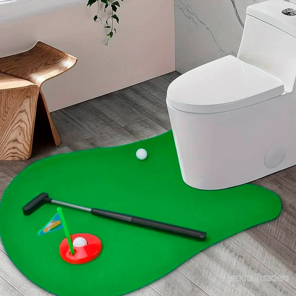 Toalettgolf – När du vill göra hole-in-one i det lilla rummet! Toalettgolf – När du vill göra hole-in-one i det lilla rummet!