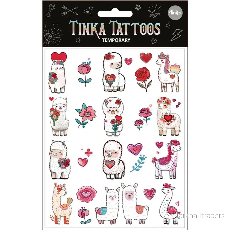 TATUERING ALPACKA TINKA TATTOO