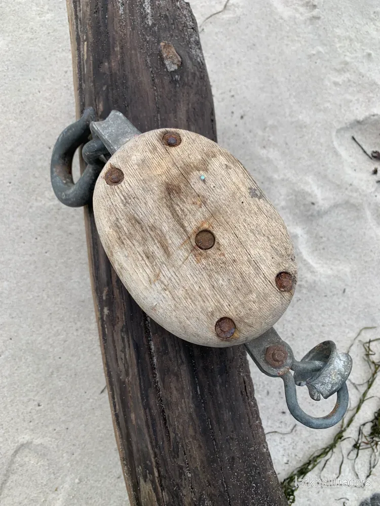 Stor och gammal dubbel midja med vacker patina - Bild 3