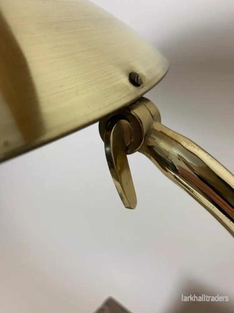 Egon Hillebrand mässingslampa (presidenten) - Bild 3
