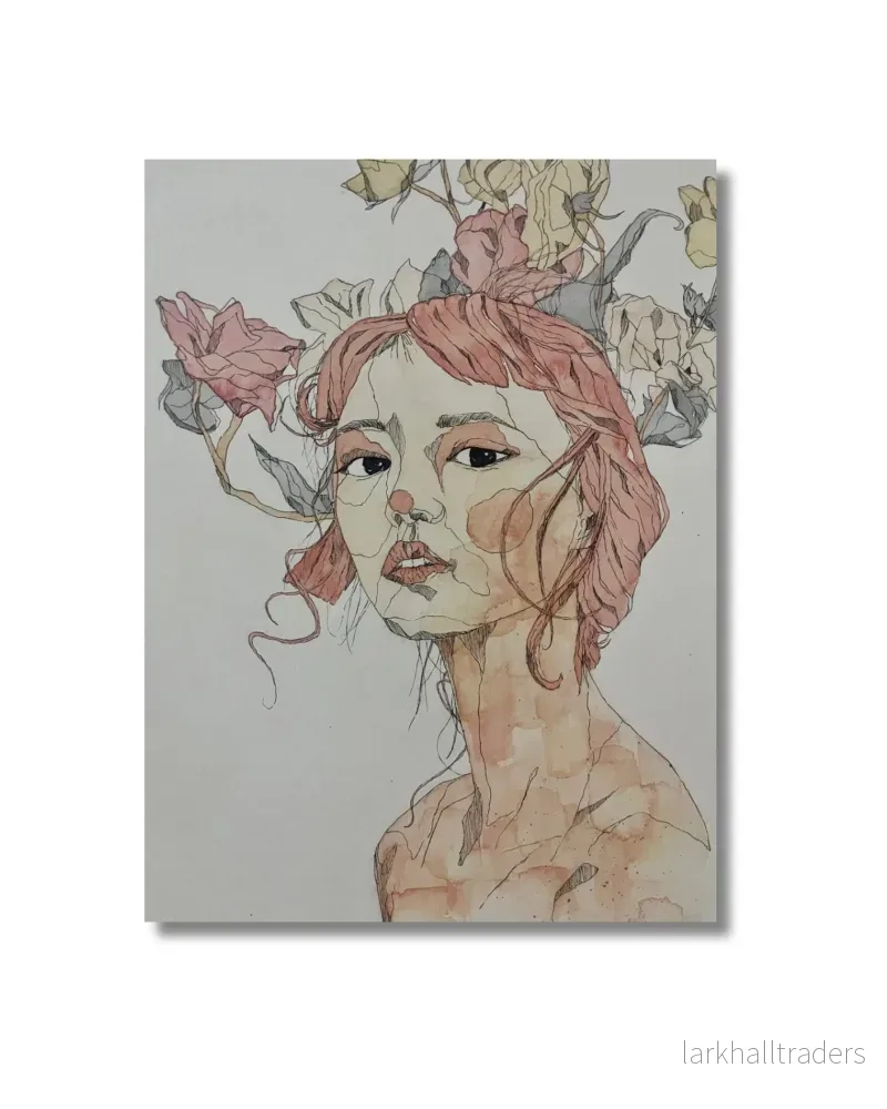 Ever-blooming Youth – Original Konst Ever-blooming Youth – Original Konst
