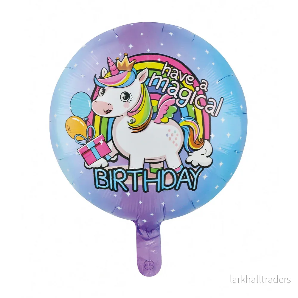 Folieballong, have a magical birthday 46 cm