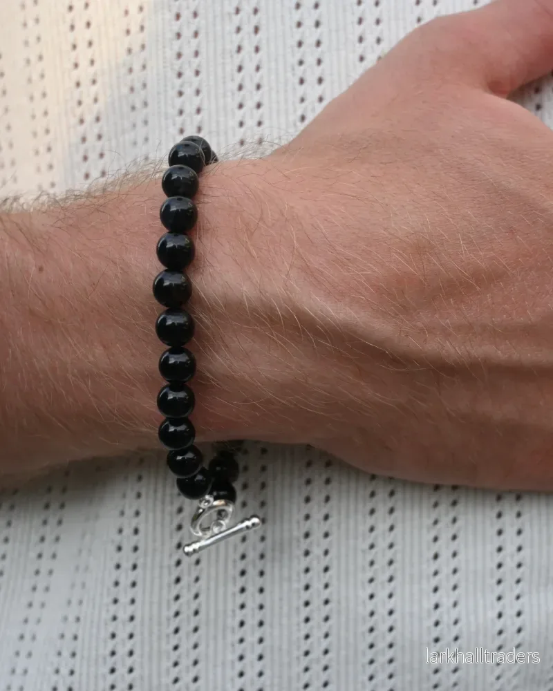 Oscar - Armband svart agat - Bild 3