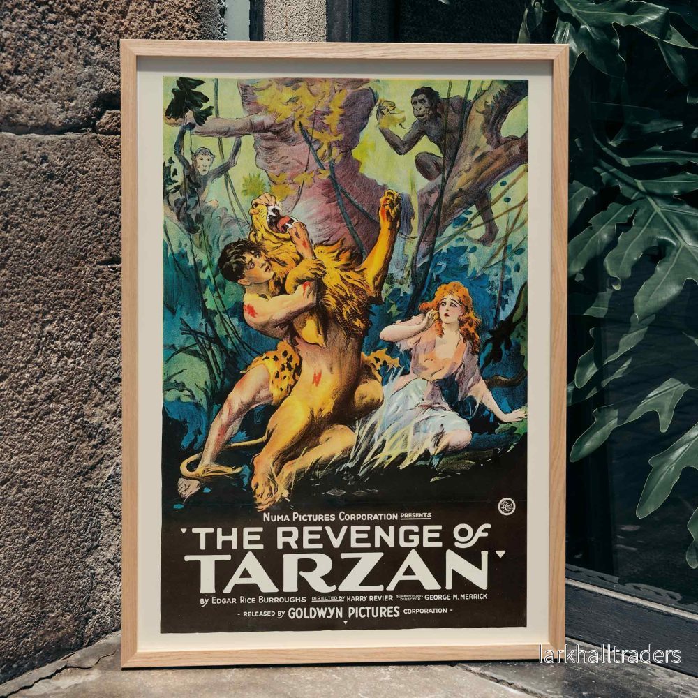 Tarzans hämnd Poster
