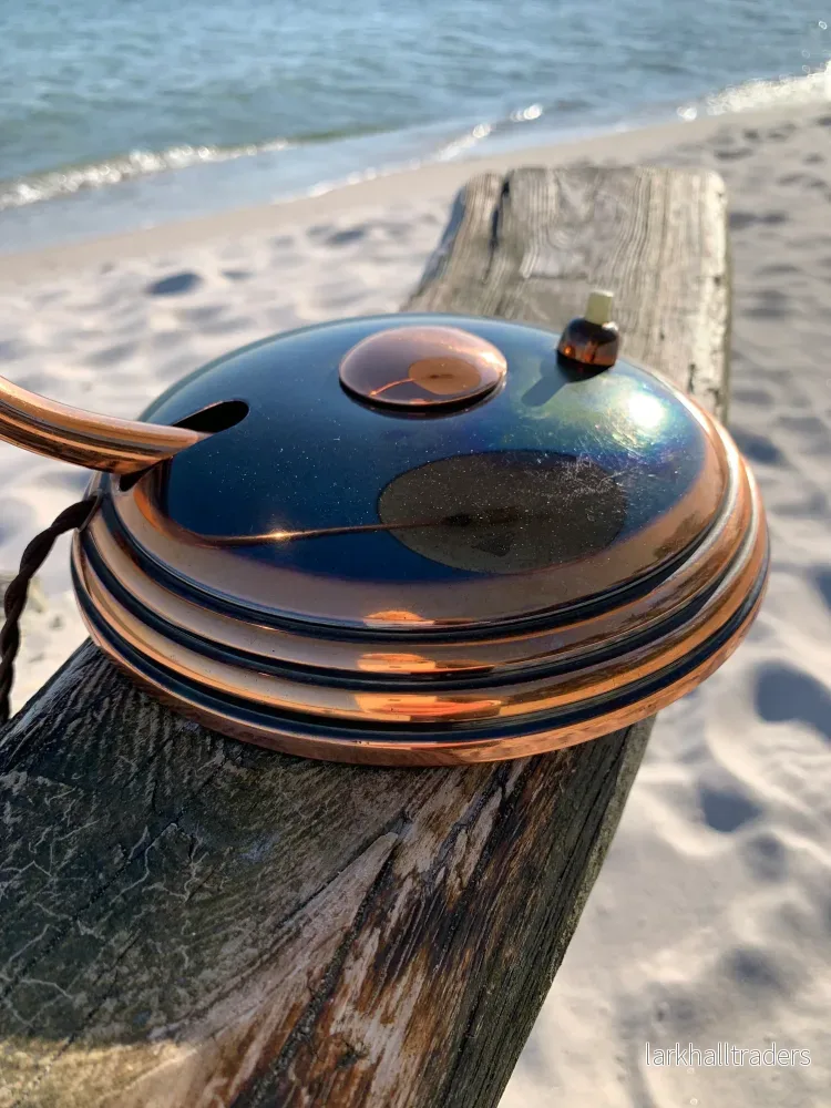 Helo lampa Metall/koppar - Bild 3