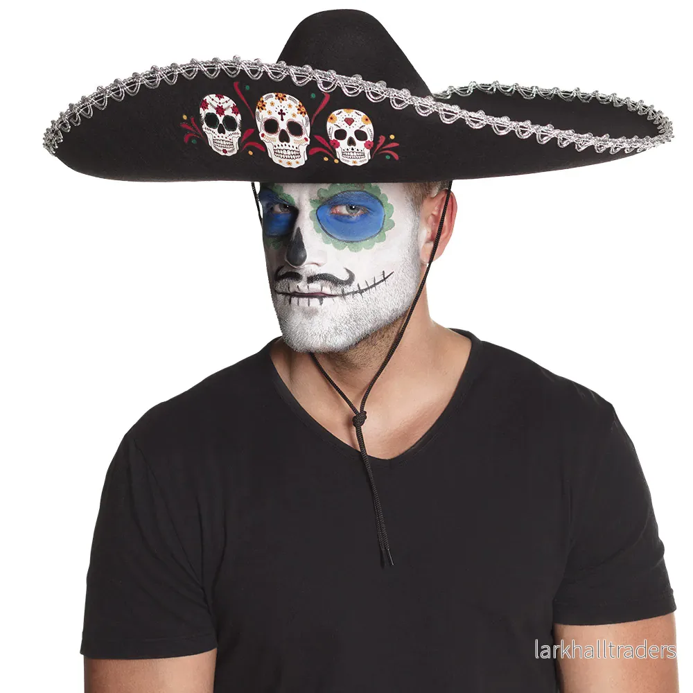 Sombrero, Calavera 58 cm - Bild 2