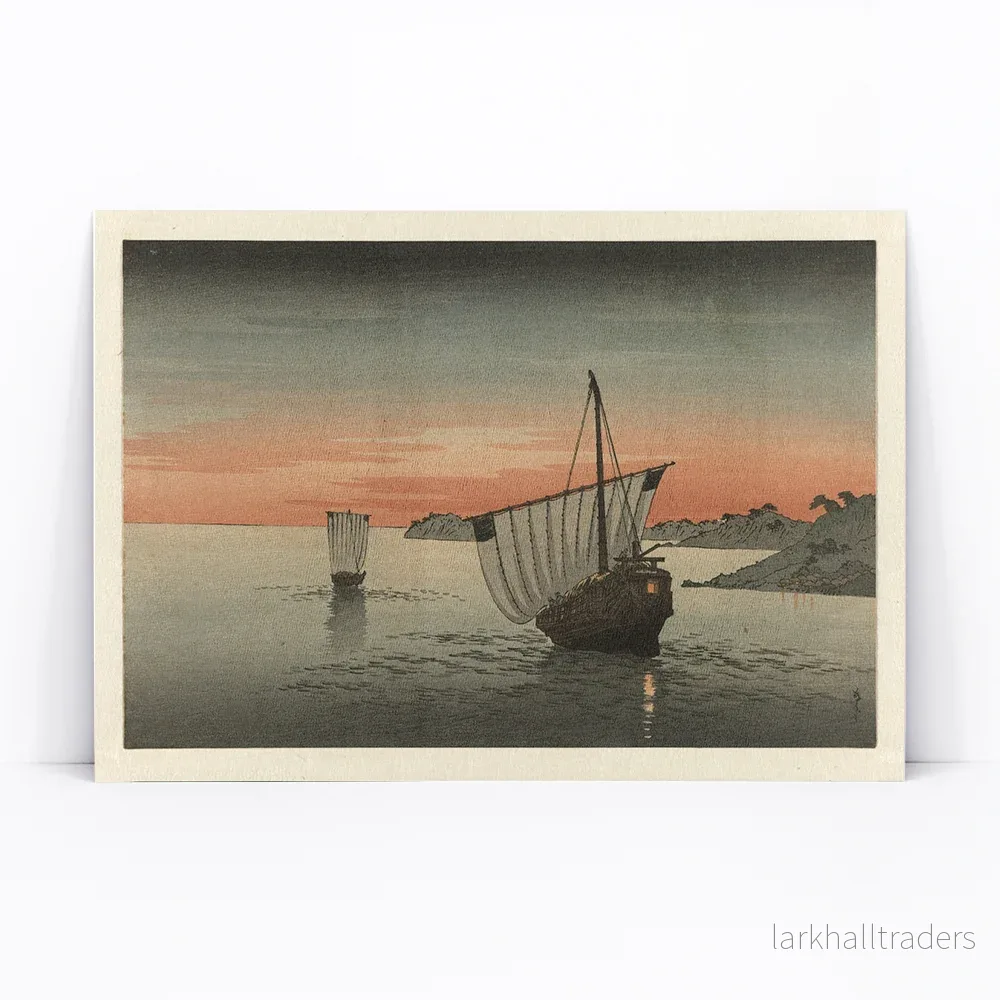 Två segelfartyg Poster - Bild 3