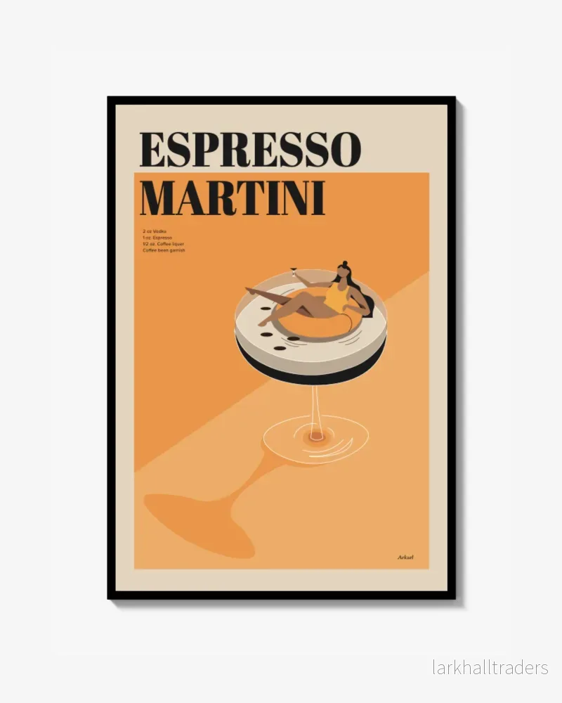 Espresso martini Poster Espresso martini Poster