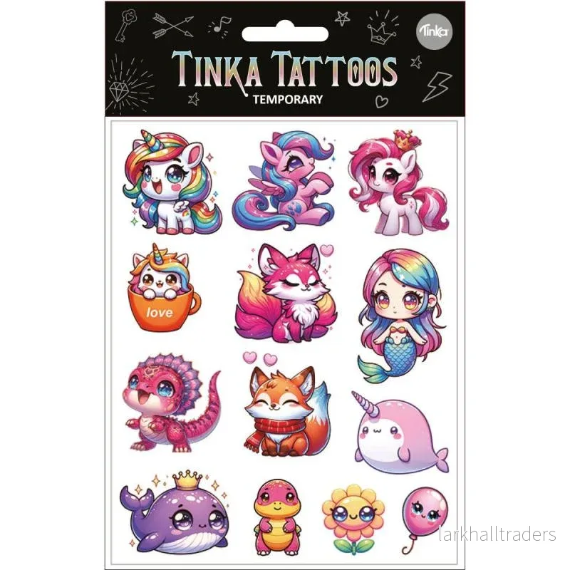 TATUERING SÖTA FIGURER TINKA TATTOO
