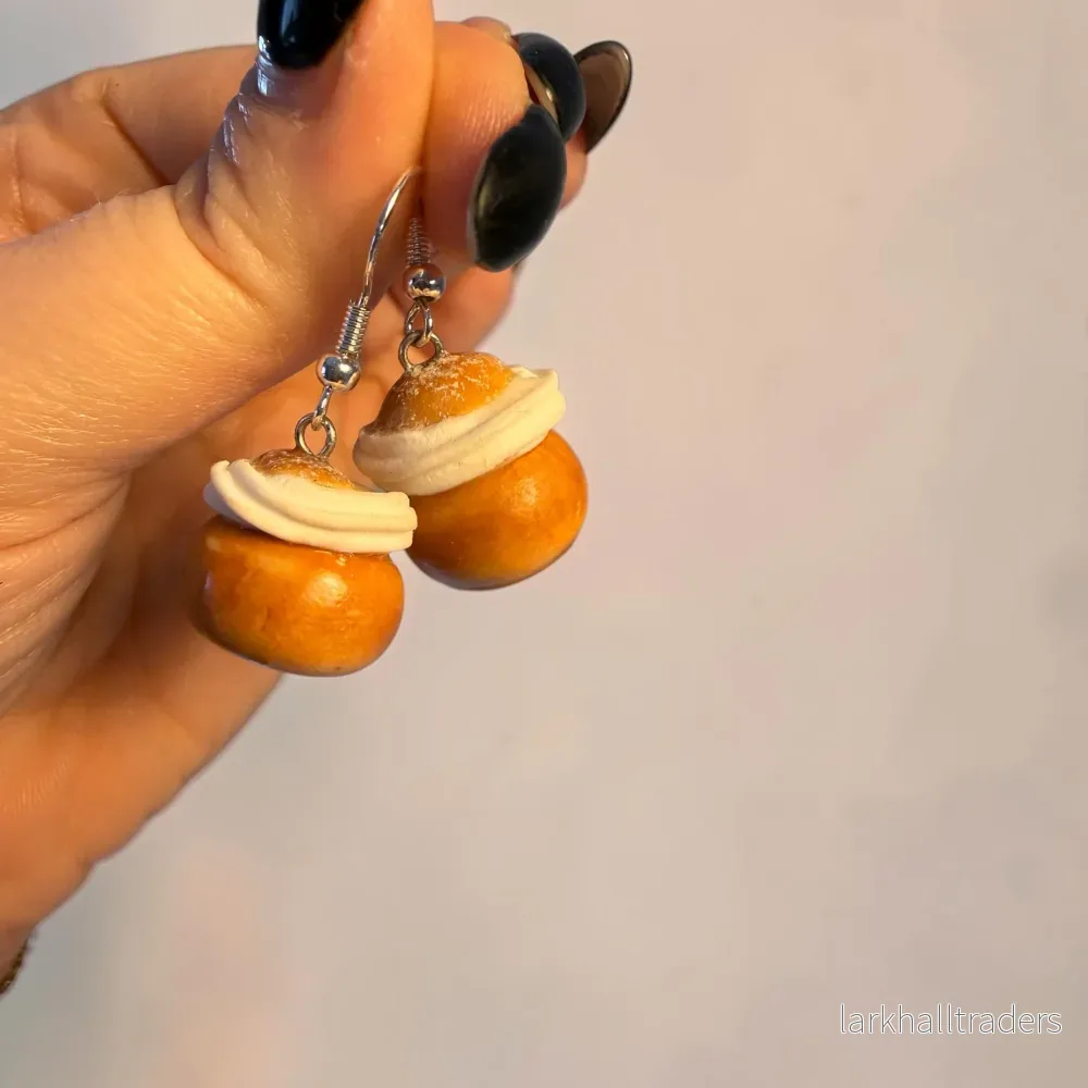 Liten semla Örhängen - Bild 3